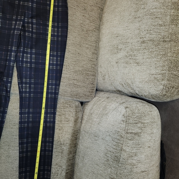 Up! Women's Black Plaid Skinny Pants - Picture 3 of 6